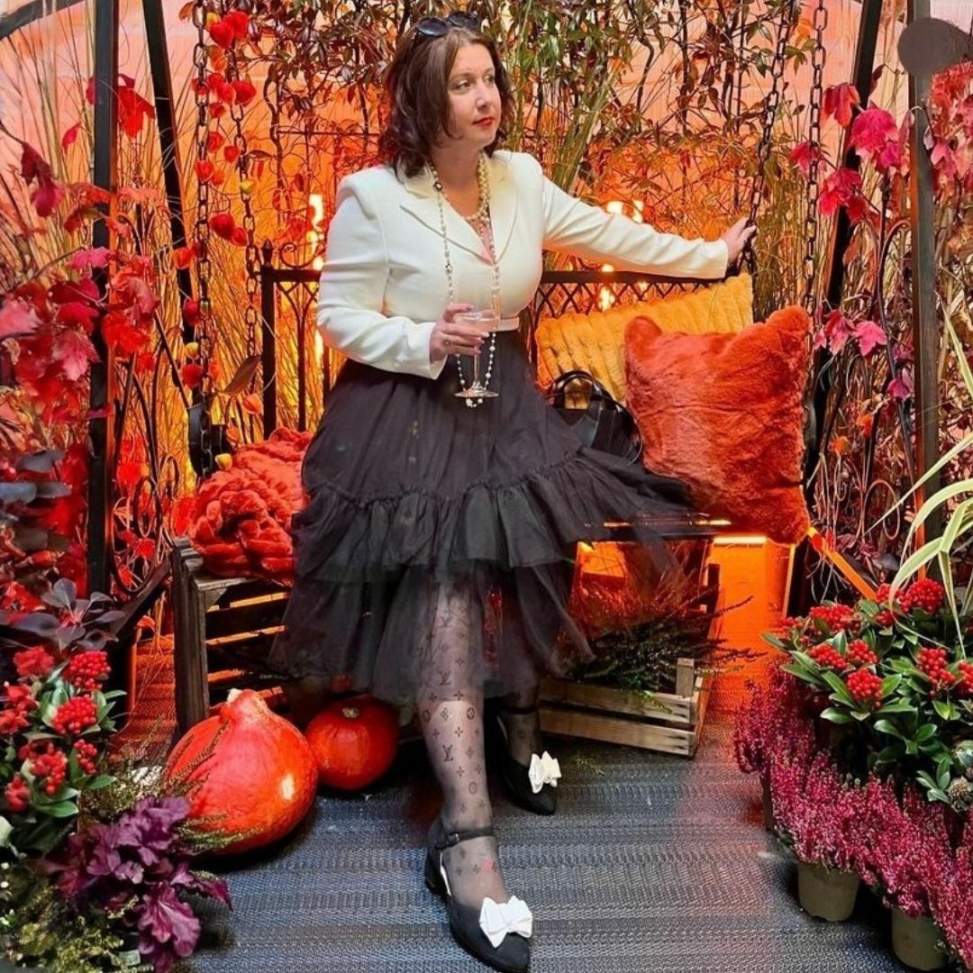 Gloriellas Schuhclips White Party weisse Schleifenapplikation