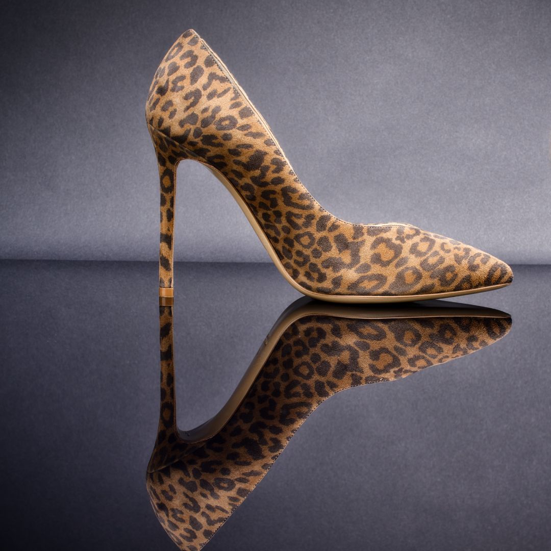 GLORIELLAS STILETTO WILD LEO Gloriellas Stilettos Wild Leo leofarbene Pumps leofarbene High Heels bequeme High Heels