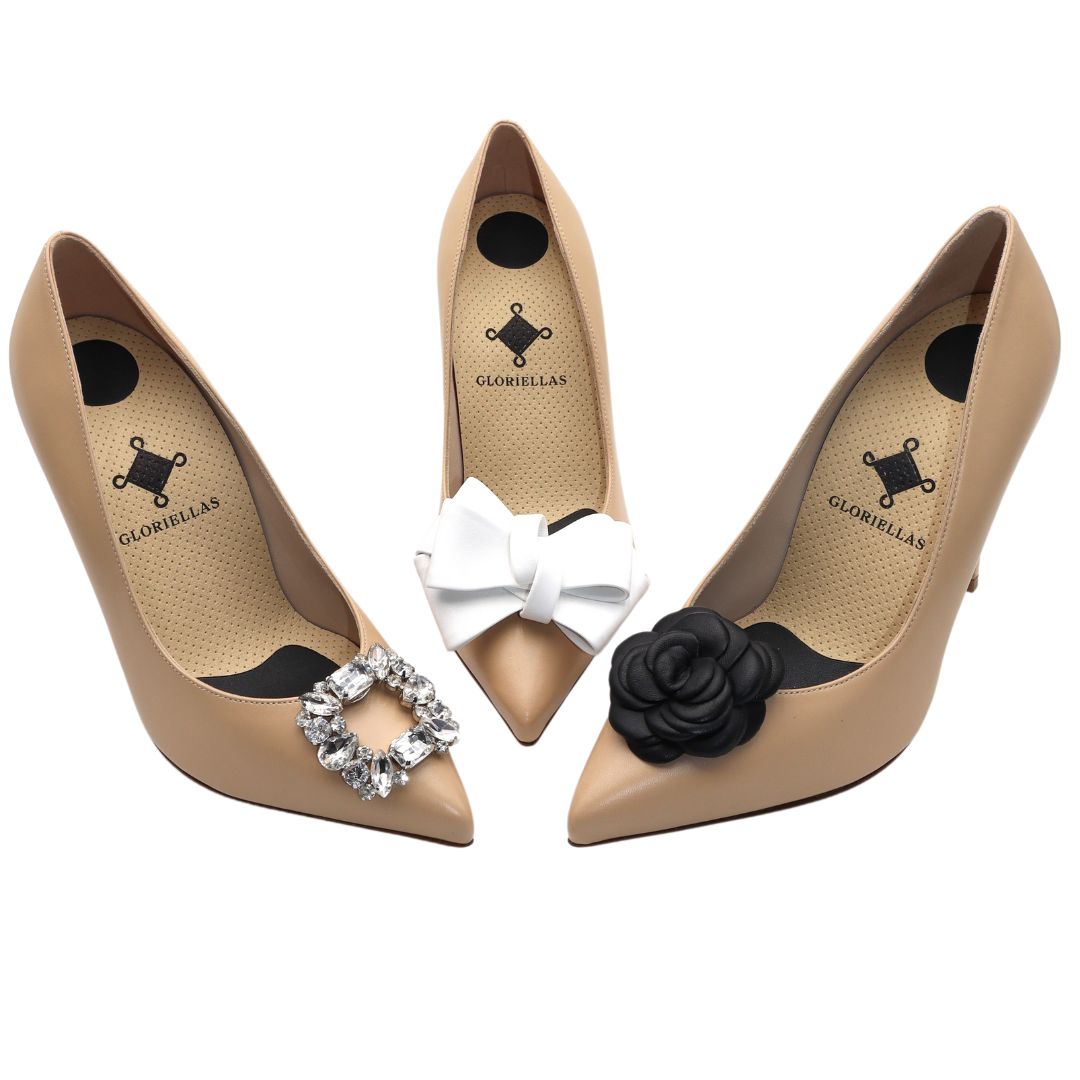 GLORIELLAS Clip Set VALENTIN Gloriellas Schuhclips Set Valentin Geschenkset 3-er Schuhclipset