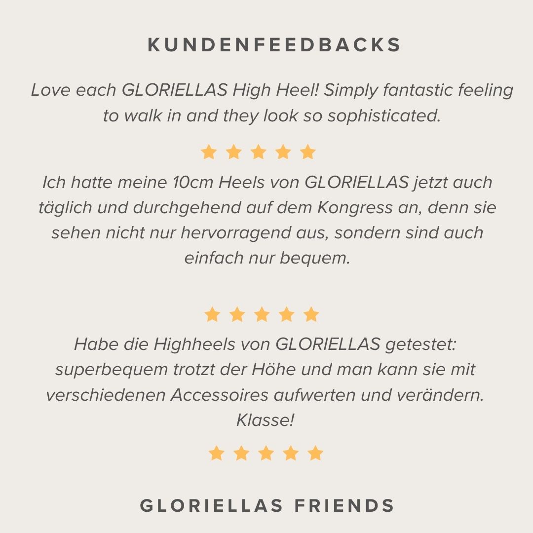 GLORIELLAS STILETTO WILD LEO Gloriellas Stilettos Wild Leo leofarbene Pumps leofarbene High Heels bequeme High Heels Kundenfeedbacks