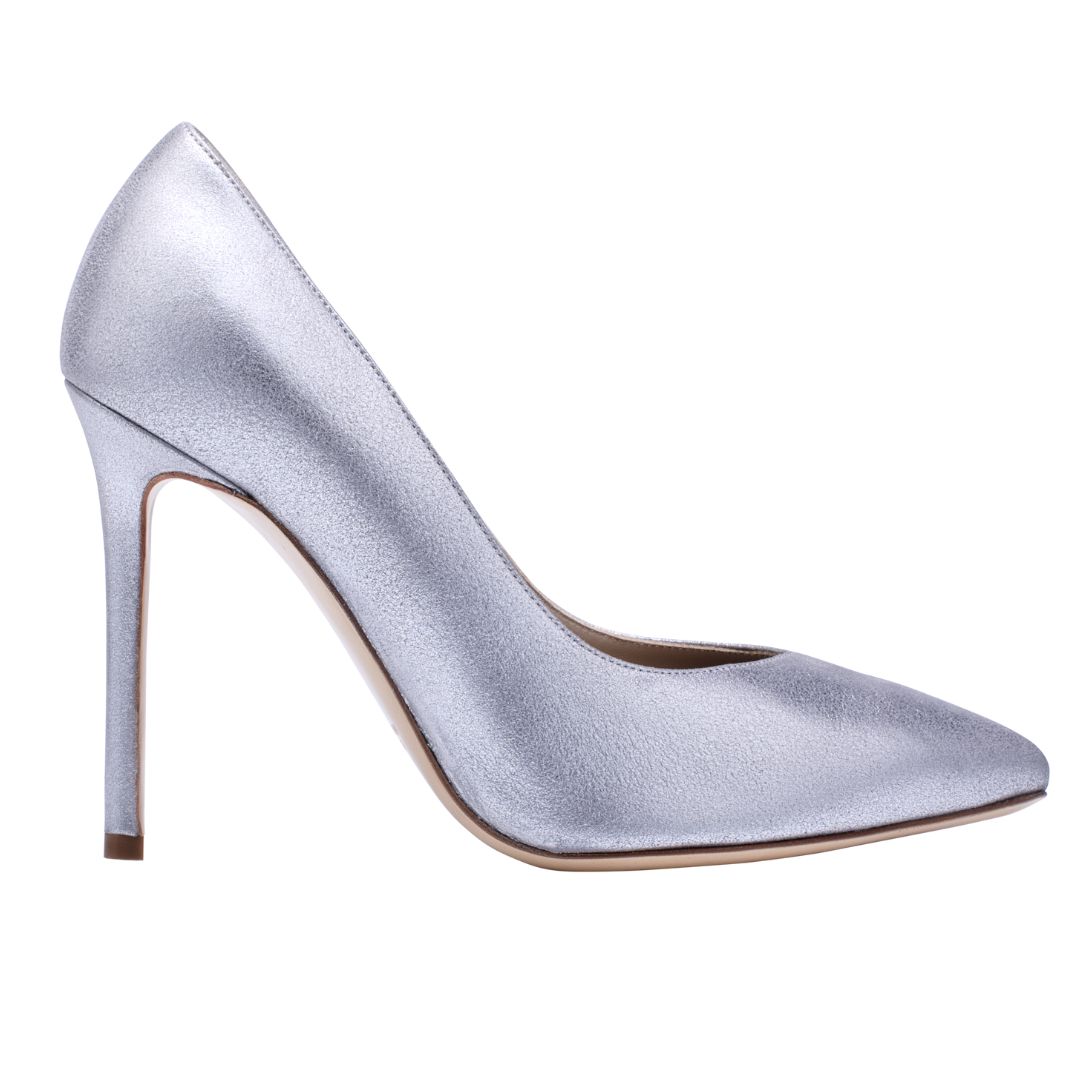 GLORIELLAS STILETTO GLAM DIVA Gloriellas Stilettos Glam Diva silberne Pumps bequeme High Heels silberne hohe Schuhe