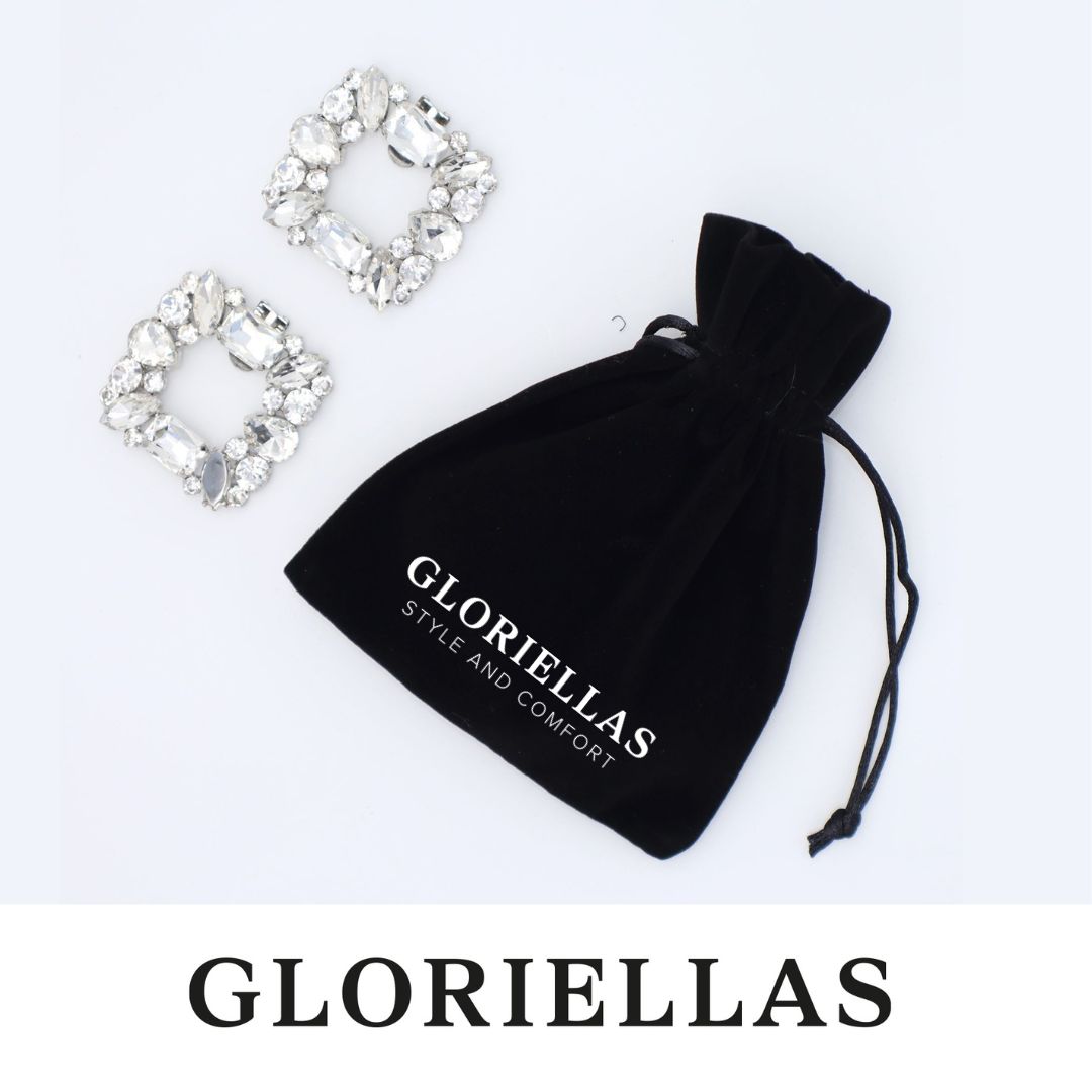 GLORIELLAS Clip Iconic Star Gloriellas Schuhclips Iconic Star mit funkelnden Strasssteinen Schuhaccessoire