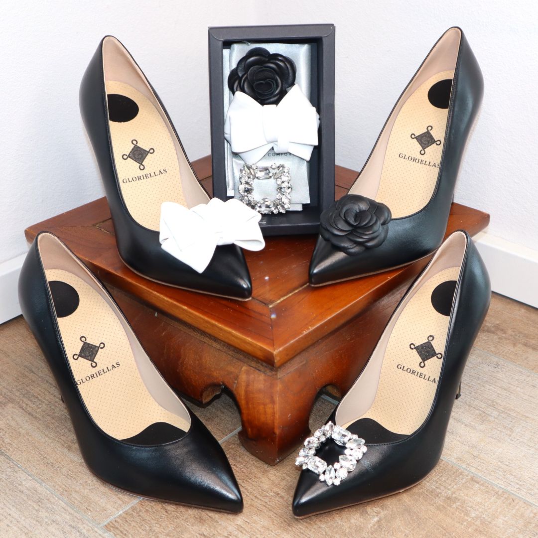 GLORIELLAS Clip Set VALENTIN Gloriellas Schuhclips Set Valentin Geschenkset 3-er Schuhclipset