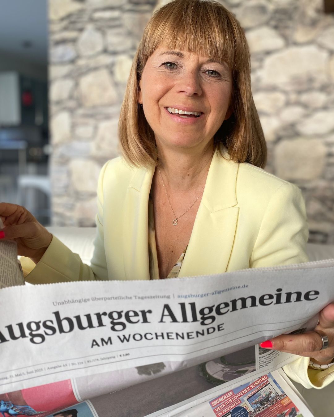 Gründerstory Marke Gloriellas Gaby Wurth Augsburger Zeitung