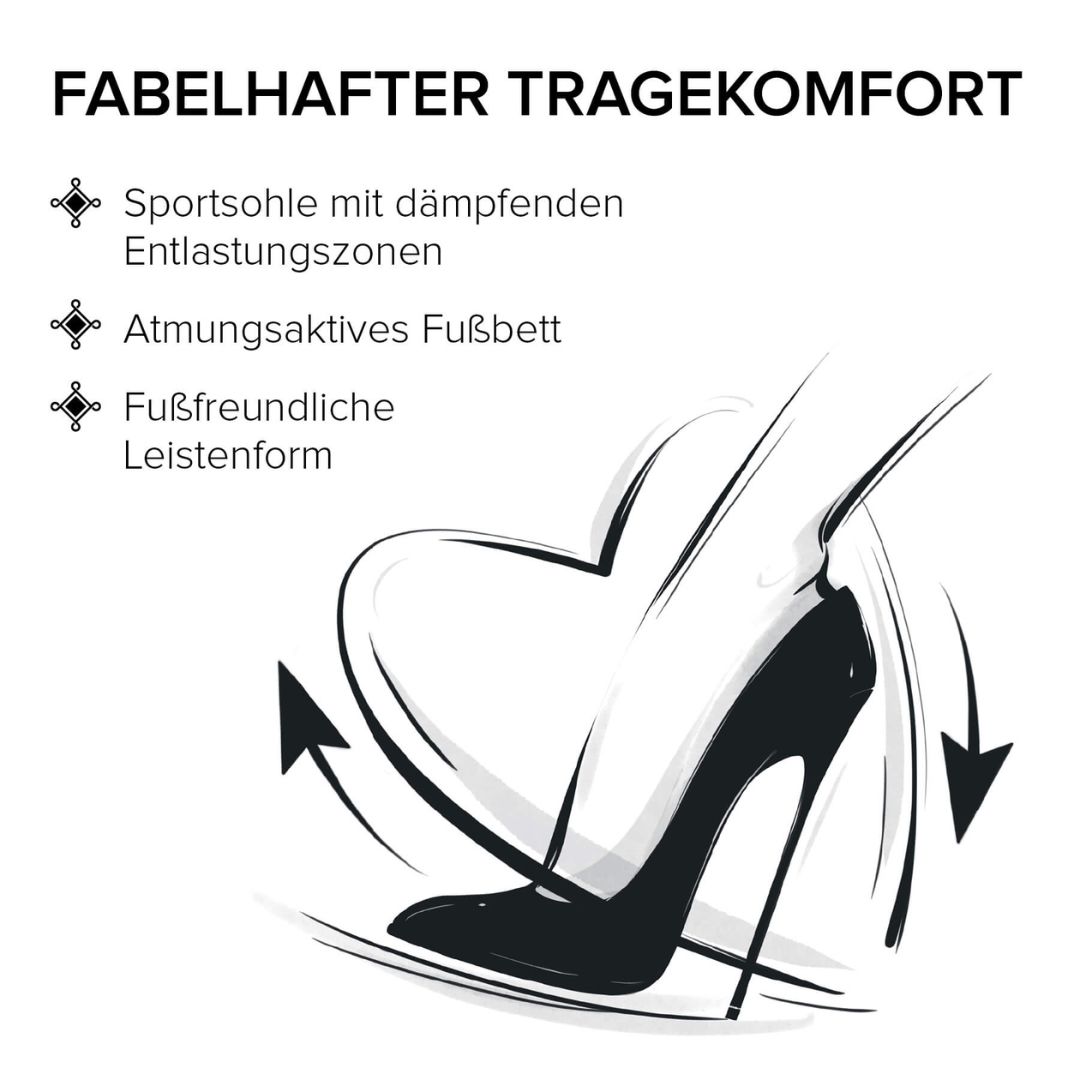 GLORIELLAS STILETTO WILD LEO Gloriellas Stilettos Wild Leo leofarbene Pumps leofarbene High Heels bequeme High Heels