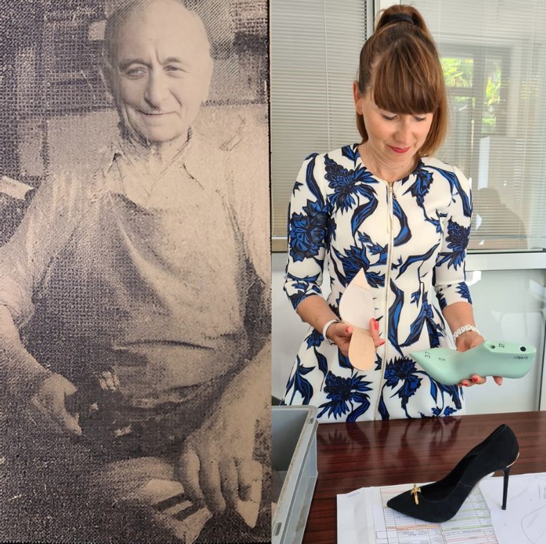 Gaby Wurth Grnderun und Opa Hermann