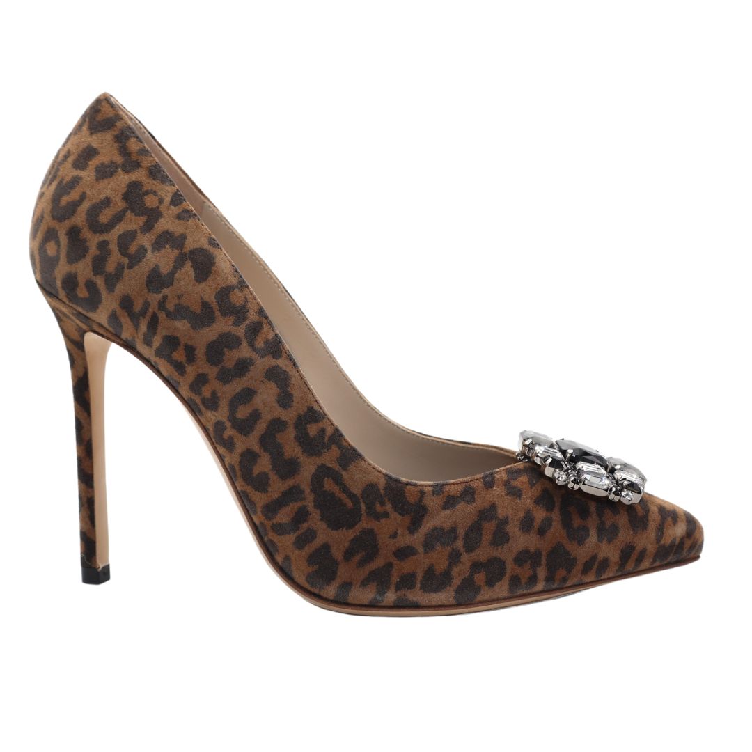 GLORIELLAS Clip Black Star Gloriellas Schuhclip Black Star Schuhaccesoire mit Glitzersteinen und leo High Heels