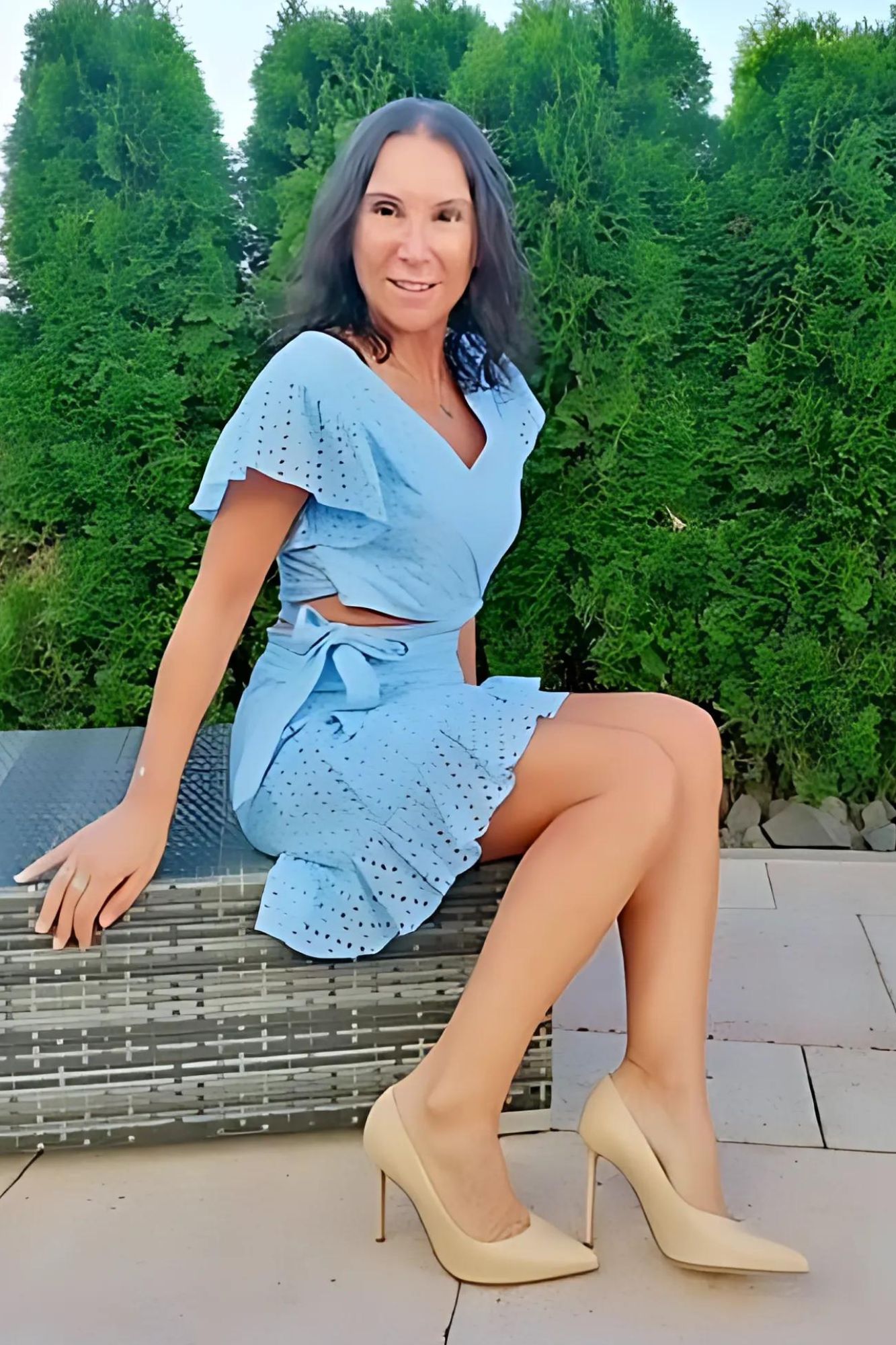 Gloriellas Testimonials Sporterlin Silvana in Gloriellas Harmonie beige Pumps nudefarbene High Heels bequeme Pumps