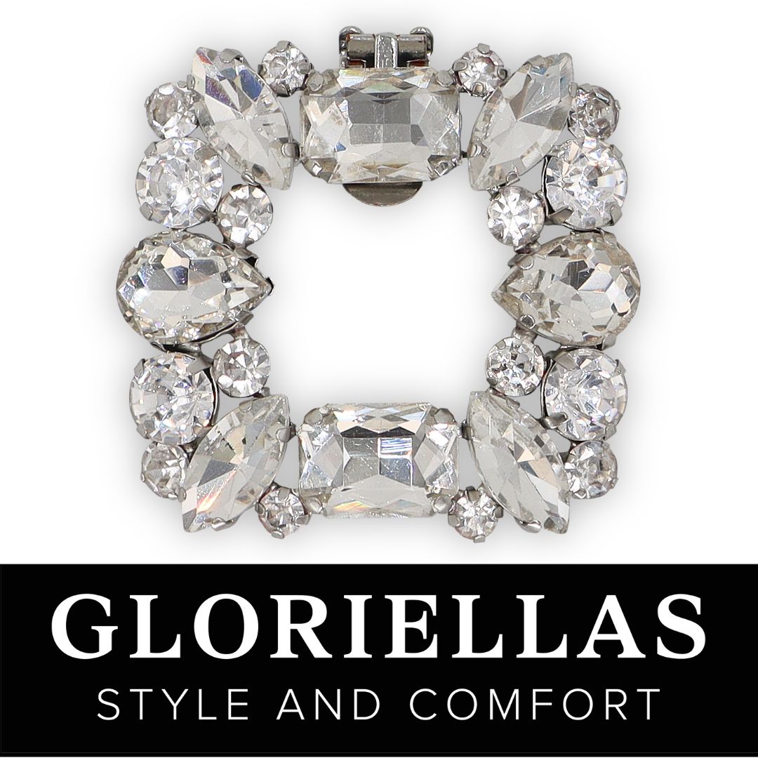 GLORIELLAS Clip Iconic Star Gloriellas Schuhclips Iconic Star mit funkelnden Strasssteinen Schuhaccessoire