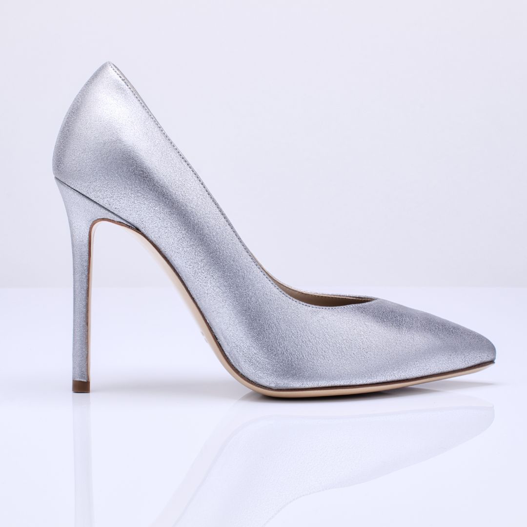 GLORIELLAS STILETTO GLAM DIVA Gloriellas Stilettos Glam Diva silberne Pumps bequeme High Heels silberne hohe Schuhe